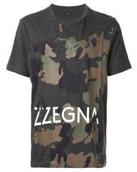Ermenegildo Zegna Logo Print T Shirt