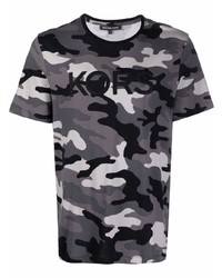 Michael Kors Michl Kors Camouflage Logo T Shirt