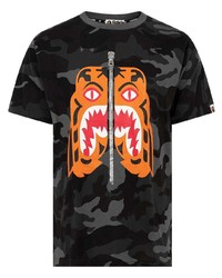 A Bathing Ape Woodland Camo Tiger T Shirt