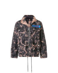 Charcoal Camouflage Field Jacket