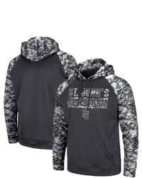 Colosseum Charcoal St Johns Red Storm Oht Military Appreciation Digital Camo Pullover Hoodie