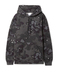 Kith Leigh Camouflage Print Cotton Jersey Hoodie