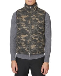 Hickey Freeman Camo Quilted Vest