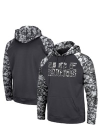 Colosseum Charcoal Ucf Knights Oht Military Appreciation Digital Camo Pullover Hoodie