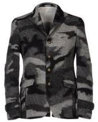 Charcoal Camouflage Jacket
