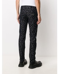 Dolce & Gabbana Leopard Print Jeans