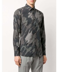 Tom Ford Camouflage Print Shirt