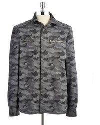 Kenneth Cole New York Camouflage Button Down Shirt