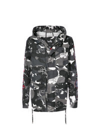 Charcoal Camouflage Parka