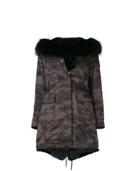 Charcoal Camouflage Parka