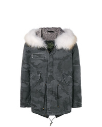 Mr & Mrs Italy Camouflage Printed Parka