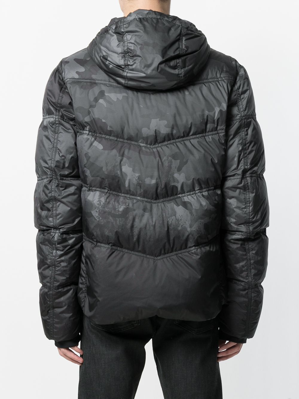 Kru Camouflage Puffer Jacket, $907 | farfetch.com | Lookastic