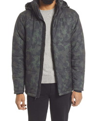 Baro Station Hooded Quilted Coat