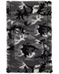 Charcoal Camouflage Scarf
