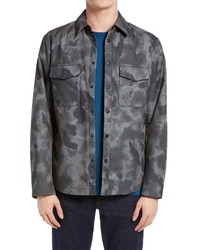 rag & bone M42 Camo Cotton Blend Shirt Jacket