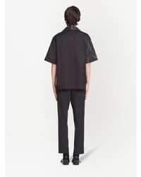 Prada Double Match Stretch Cotton Shirt