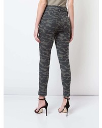 Nicole Miller Camouflage Print Jeans