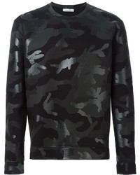 Charcoal Camouflage Sweater