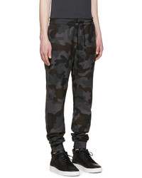 Pyer Moss Ssense Grey Camouflage Trousers