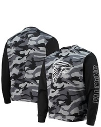 FOCO Black Atlanta Falcons Camo Long Sleeve T Shirt