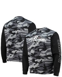 FOCO Black Baltimore Ravens Camo Long Sleeve T Shirt