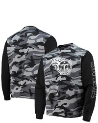 FOCO Black Tennessee Titans Camo Long Sleeve T Shirt