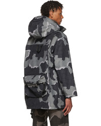 Undercover Gray Eastpak Edition Nylon Coat