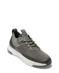 Charcoal Canvas Athletic Shoes