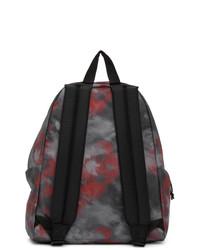 Eastpak Black And Red Tie Dye Padded Pakr Backpack