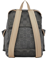 Gucci Grey Off The Grid Gg Eco Backpack