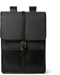 Miansai Harbour Canvas And Leather Backpack