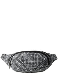 Charcoal Canvas Fanny Pack