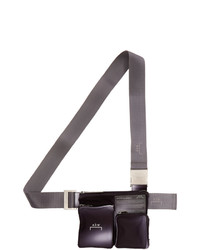 A-Cold-Wall* Black And Grey Utility Holster Bag