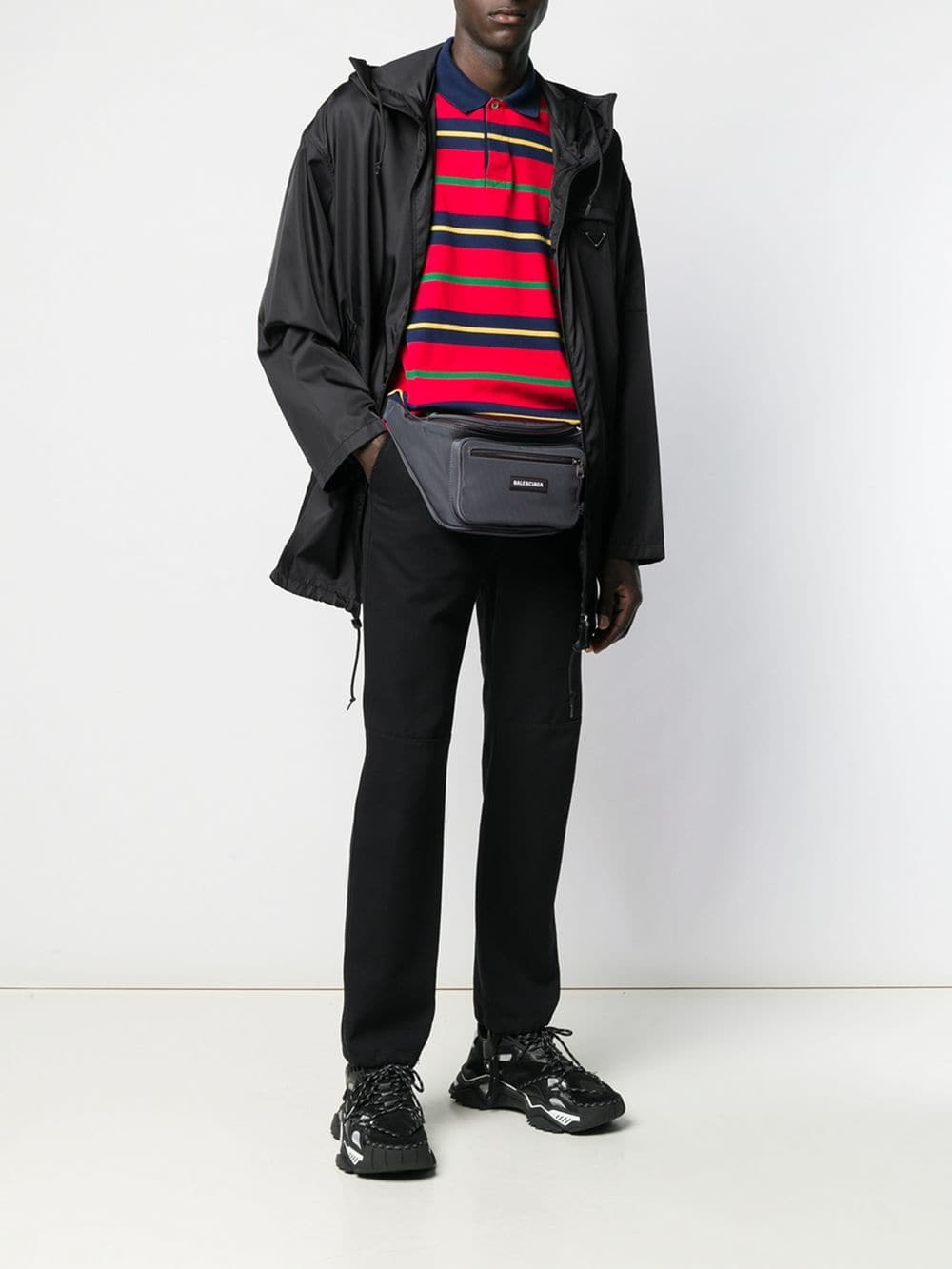 Balenciaga Explorer Belt Bag, $695 | farfetch.com | Lookastic