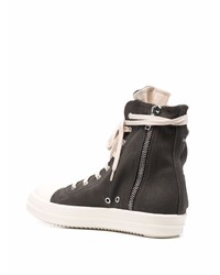 Rick Owens DRKSHDW High Top Lace Up Sneakers