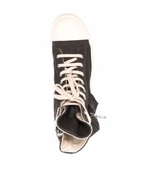 Rick Owens DRKSHDW High Top Lace Up Sneakers