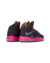 Nike Lebron 10 Ext Denim Qs Sneakers