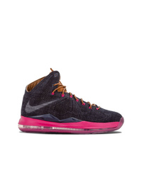 Nike Lebron 10 Ext Denim Qs Sneakers