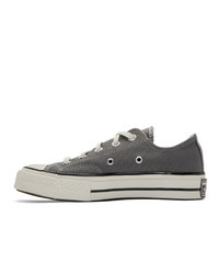 Converse Grey Chuck 70 Low Sneakers