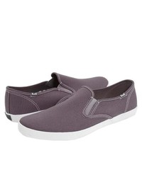 Keds Champion Slip On Canvas Shoes Neutral Grey
