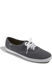 Charcoal Canvas Sneakers