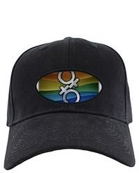 Artsmith Inc Black Cap Gay Pride Female Symbols