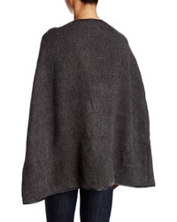 14th Union Faux Leather Trimmed Toggle Cape