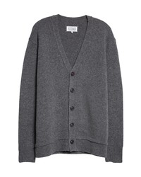 Maison Margiela Decortique Distressed Wool Cardigan