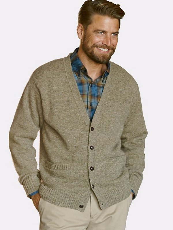 Pendleton Shetland Washable Wool Cardigan, $110 | PENDLETON | Lookastic