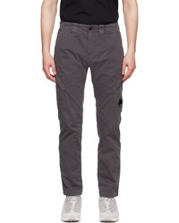 C.P. Company Gray Slim Fit Cargo Pants