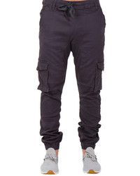Vbrand The Vargas Cargo Jogger In Charcoal