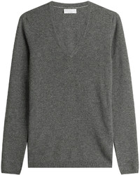 Brunello Cucinelli Cashmere Pullover With Elbow Patches