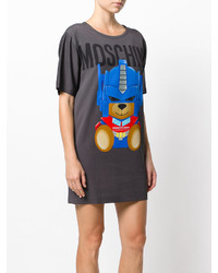 Moschino Transformer Bear T Shirt Dress