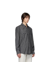 Lemaire Grey Western Shirt